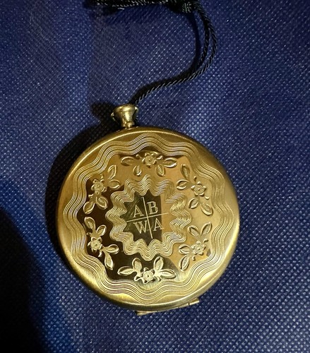 Vintage gold tone - vintage, round
